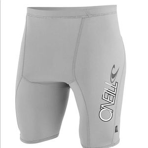 Oneill rash guard shorts surf swim upf 50+ Sz M